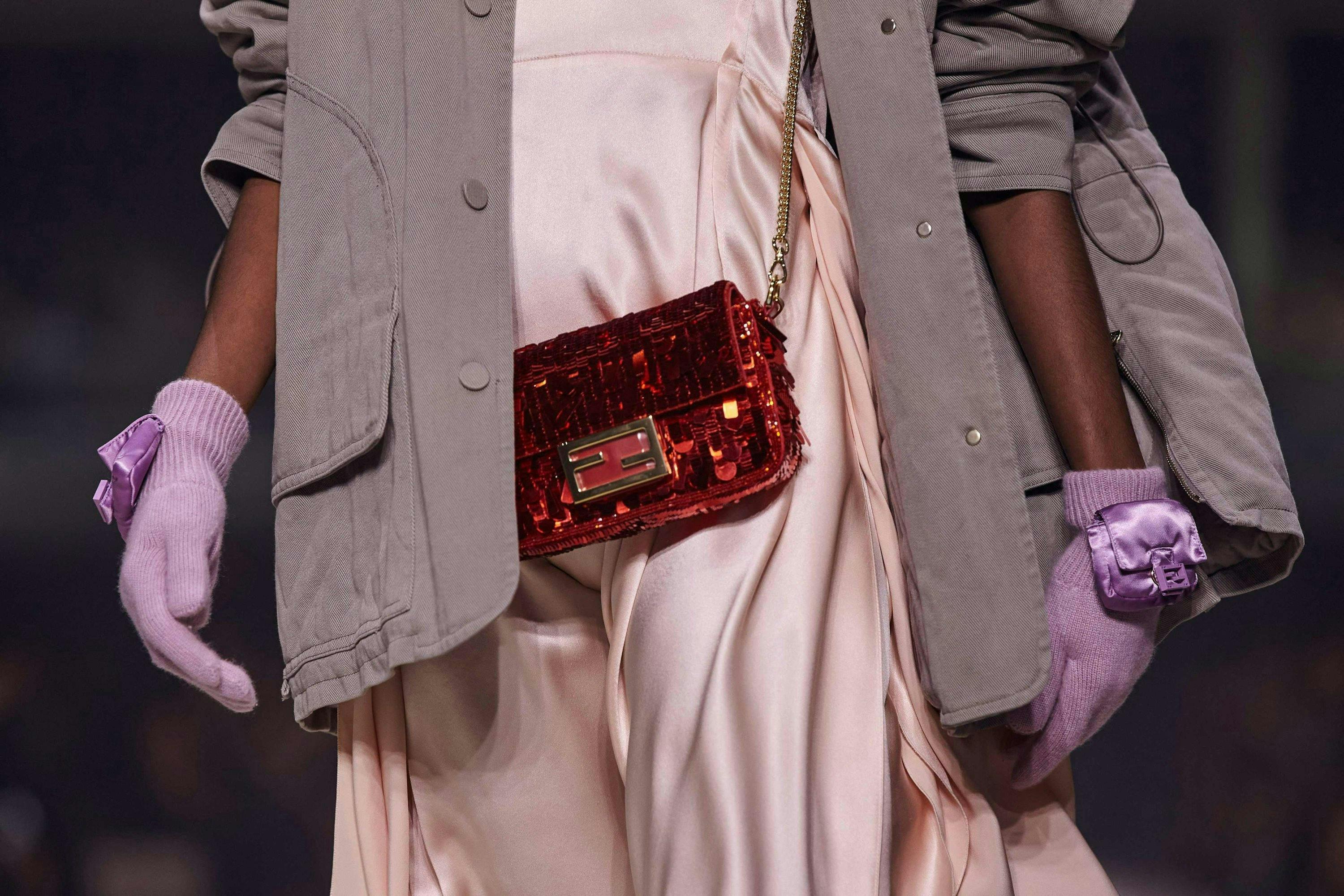clothing apparel sleeve handbag accessories bag accessory person human