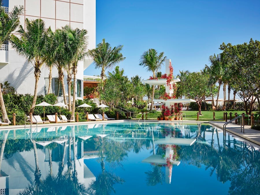 hotel resort summer villa pool water tree swimming pool outdoors chair