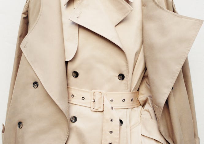 clothing coat overcoat trench coat